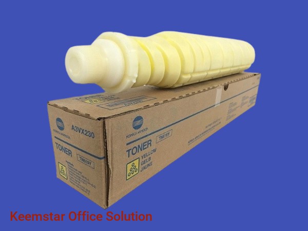 Genuine Konica Minolta TN619Y Yellow Toner Cartridge for bizhub PRESS C1060/C1070 & AccurioPress C2060-C4080 – High-Yield, Vibrant Prints