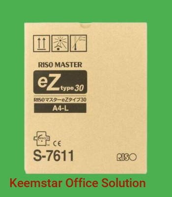 Original Riso S-7611 Master Roll for EZ 200 & EZ 201 - High-Quality Copy Printer Supplies