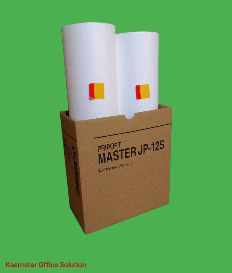 Ricoh JP12 A4 Duplicator Master Paper - High-Quality Printing Rolls