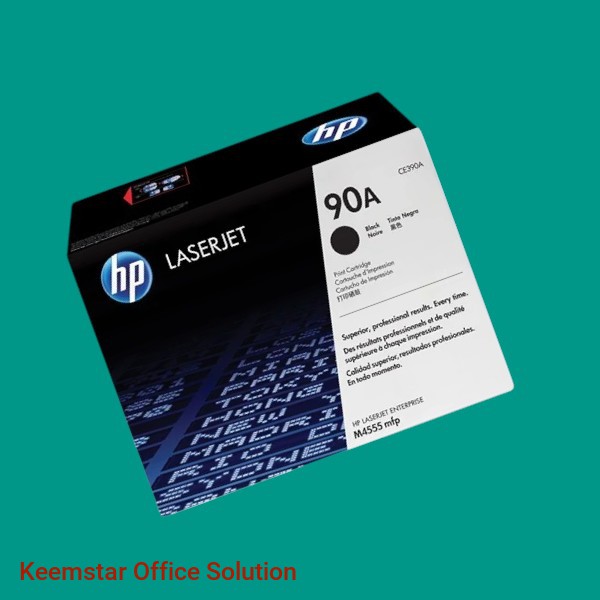 HP 90A Toner Cartridge - Original Black LaserJet CE390A for High-Quality Printing