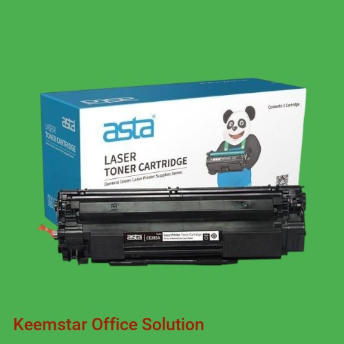 ASTA HP35A Toner Cartridge - High-Yield Black Ink for HP Printers