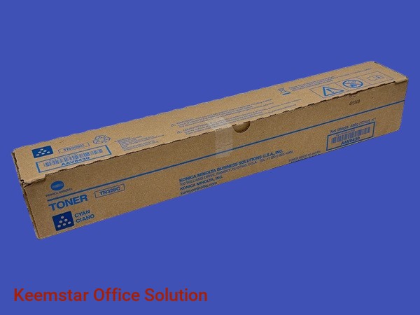 Genuine Konica Minolta TN-328C (TN-626C) Cyan Toner Cartridge for Bizhub C250i, C300i, C360i - 28,000 Pages