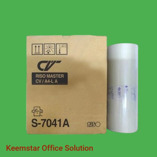 Riso S-7041 Master Roll Digital Duplicator CV 3130 - A4 & Legal High-Speed Copy Printer